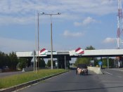 překračujeme hranici z Austria do Hungary